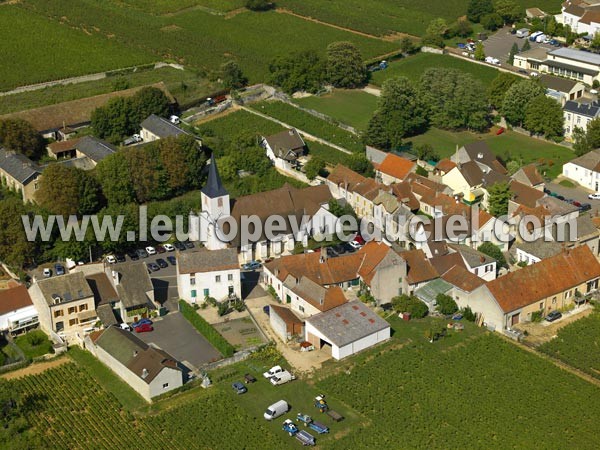 Photo aérienne de Chassagne-Montrachet