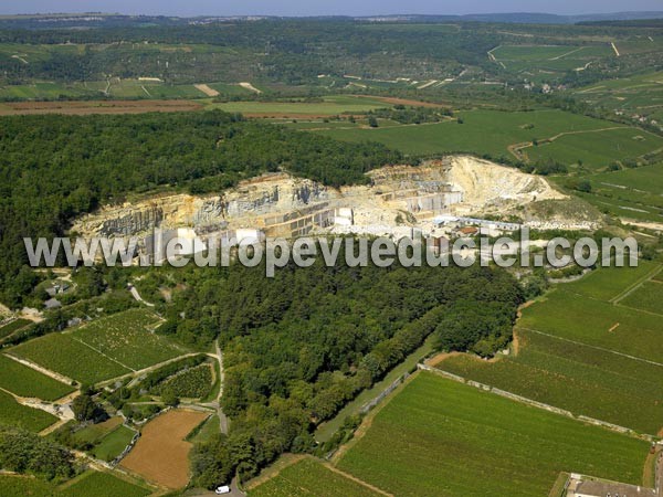 Photo aérienne de Chassagne-Montrachet