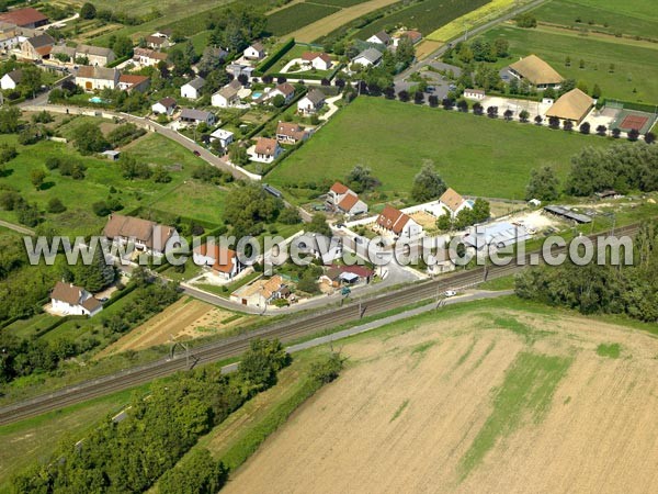 Photo aérienne de Chorey-les-Beaune