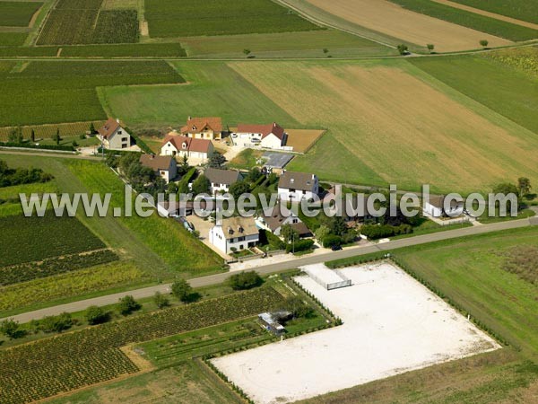 Photo aérienne de Chorey-les-Beaune