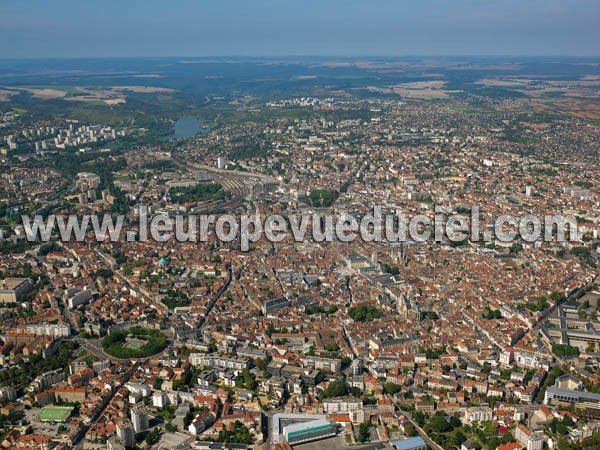 Photo aérienne de Dijon