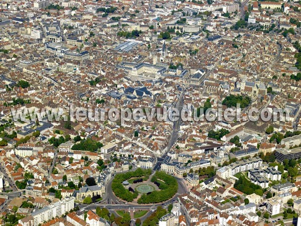 Photo aérienne de Dijon