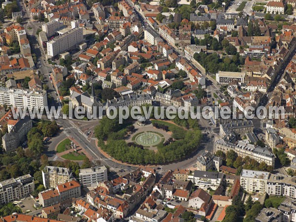 Photo aérienne de Dijon