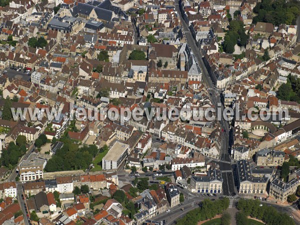 Photo aérienne de Dijon