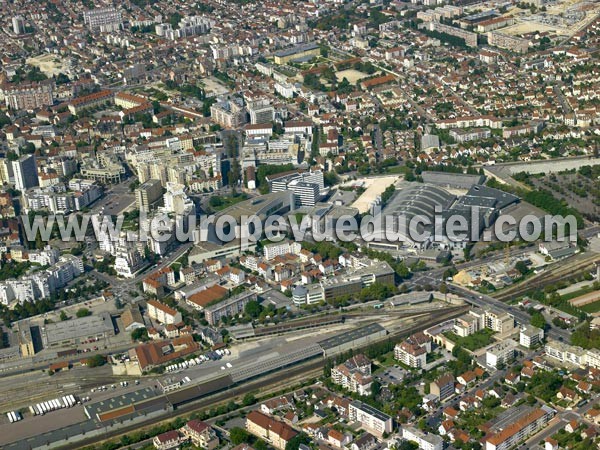 Photo aérienne de Dijon