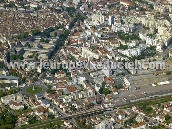 Photo aérienne de Dijon