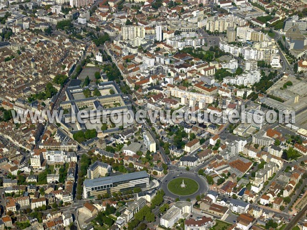 Photo aérienne de Dijon