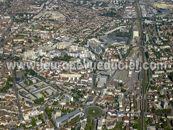 Photo aérienne de Dijon