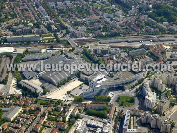 Photo aérienne de Dijon