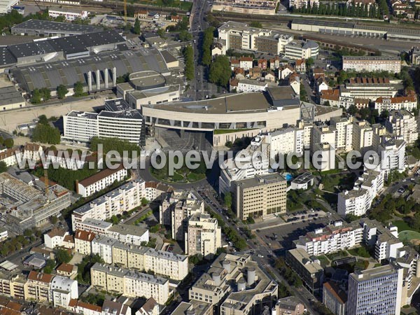 Photo aérienne de Dijon