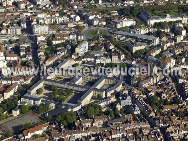 Photo aérienne de Dijon