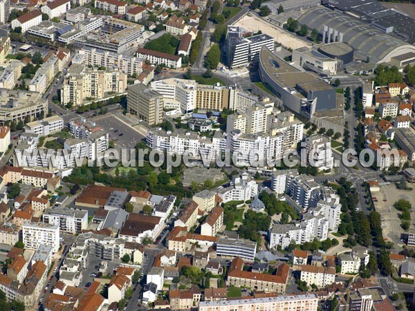 Photo aérienne de Dijon