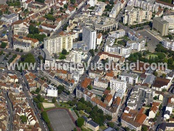 Photo aérienne de Dijon