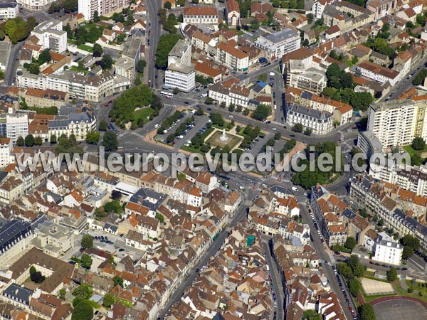 Photo aérienne de Dijon