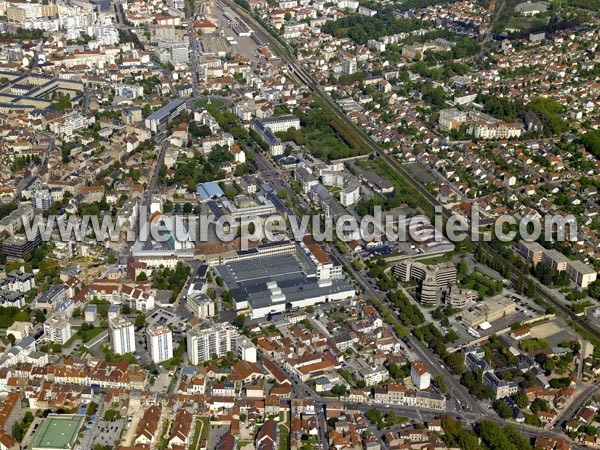 Photo aérienne de Dijon