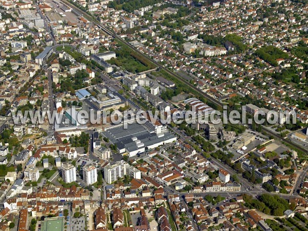 Photo aérienne de Dijon