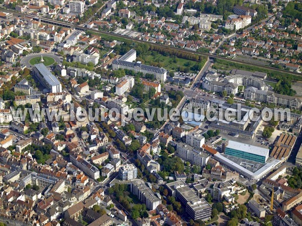 Photo aérienne de Dijon