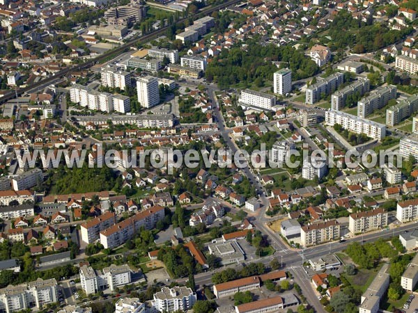 Photo aérienne de Dijon