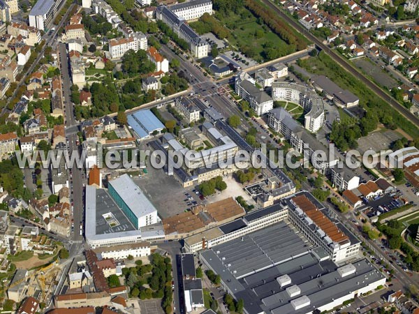 Photo aérienne de Dijon