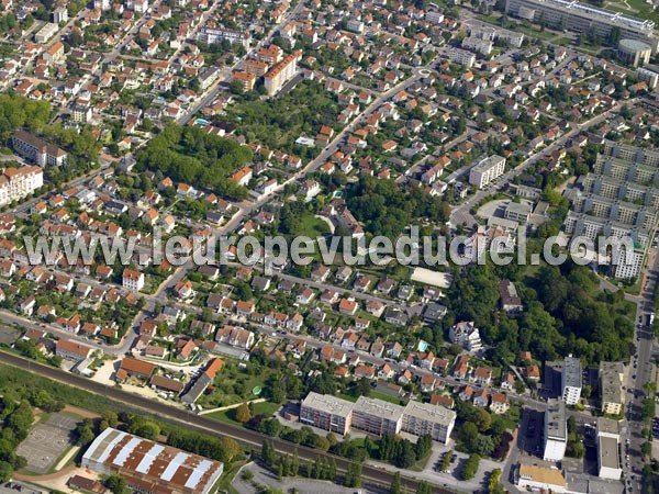 Photo aérienne de Dijon