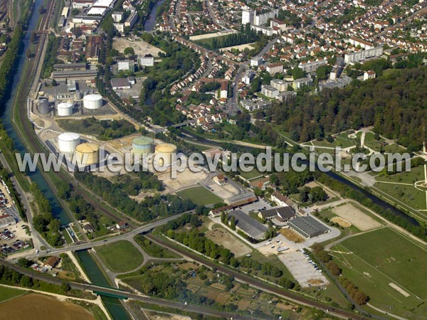 Photo aérienne de Dijon