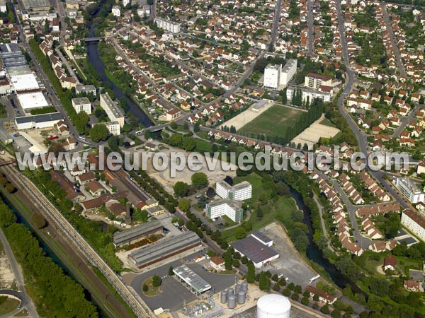 Photo aérienne de Dijon