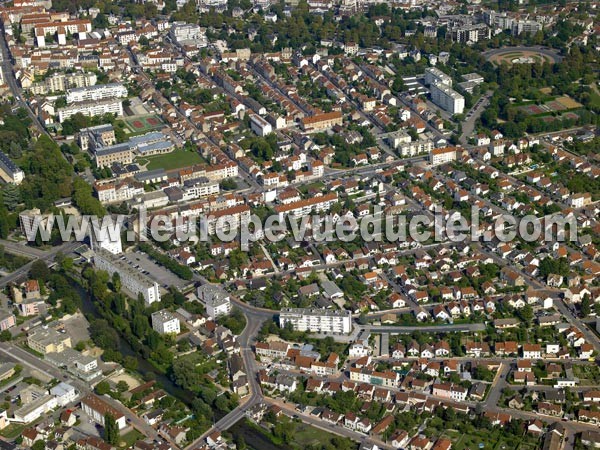 Photo aérienne de Dijon