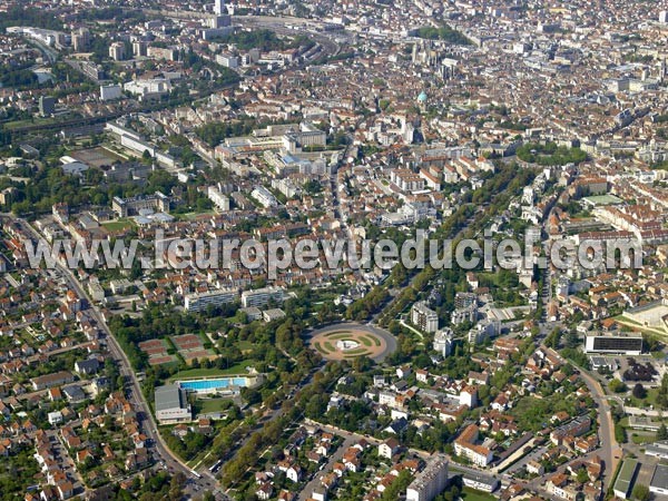 Photo aérienne de Dijon