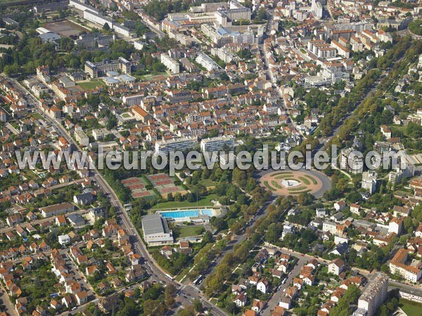 Photo aérienne de Dijon