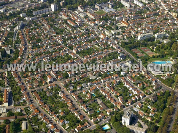 Photo aérienne de Dijon