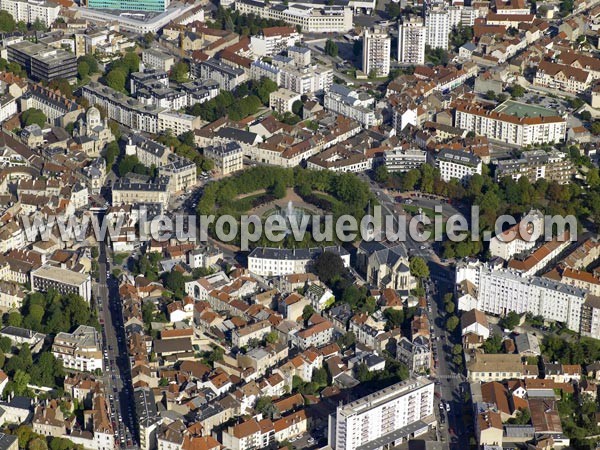 Photo aérienne de Dijon