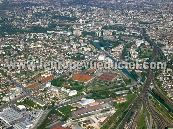 Photo aérienne de Dijon