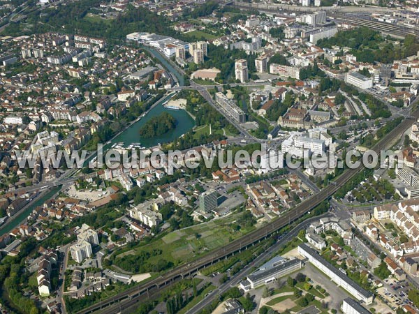 Photo aérienne de Dijon