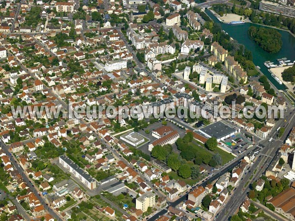 Photo aérienne de Dijon