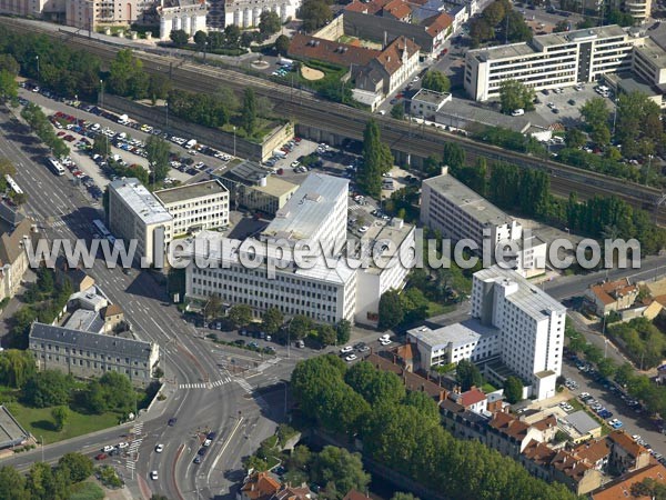 Photo aérienne de Dijon