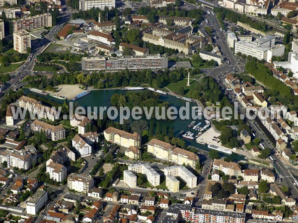 Photo aérienne de Dijon