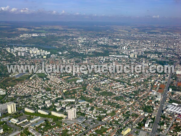 Photo aérienne de Dijon