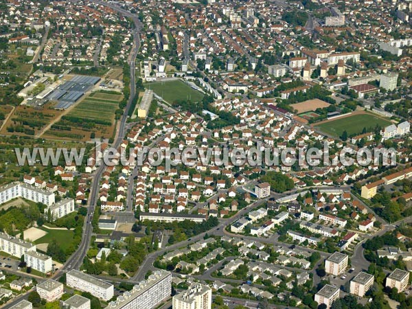 Photo aérienne de Dijon