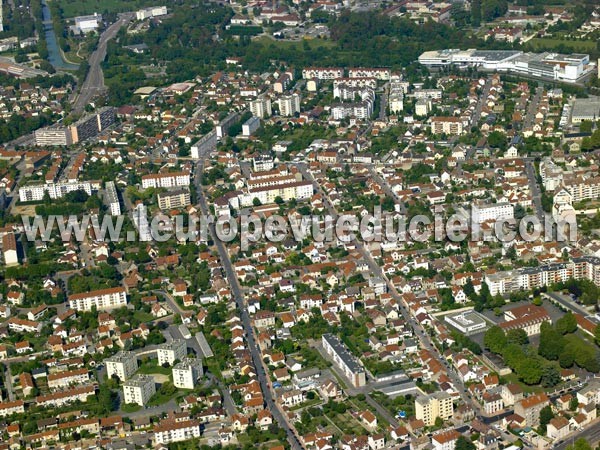 Photo aérienne de Dijon