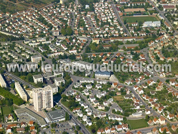 Photo aérienne de Dijon