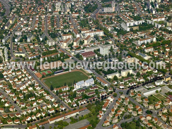 Photo aérienne de Dijon