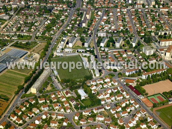 Photo aérienne de Dijon