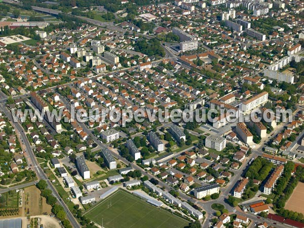 Photo aérienne de Dijon