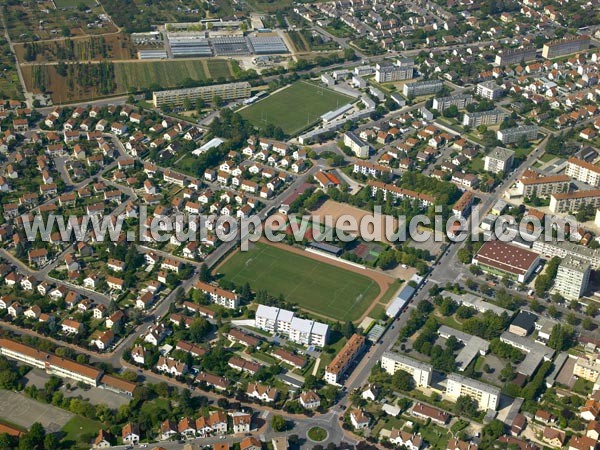 Photo aérienne de Dijon