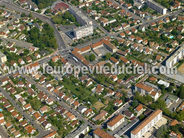 Photo aérienne de Dijon