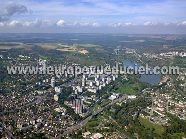 Photo aérienne de Dijon