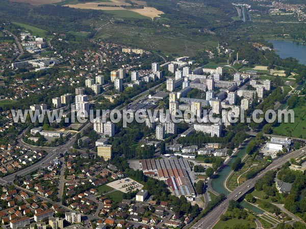 Photo aérienne de Dijon