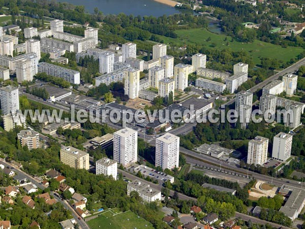 Photo aérienne de Dijon