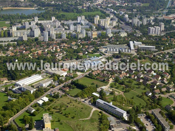 Photo aérienne de Dijon