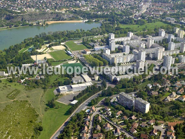 Photo aérienne de Dijon